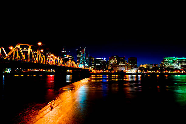 istock Alluring Night Lights of Portland 488669649