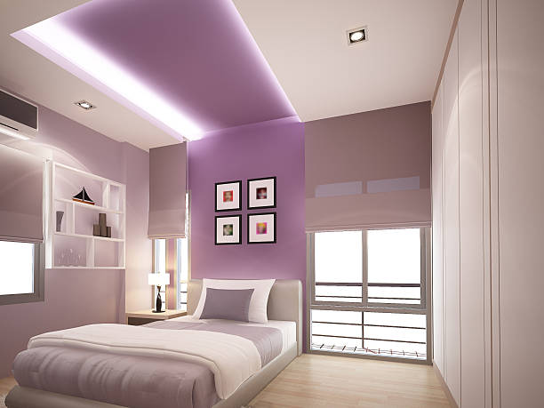 istock 3d render of interior bedroom 488677114