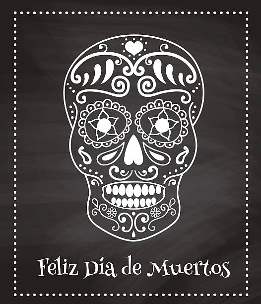 lebka na tabuli - lebka člověka fotky stock ilustrace