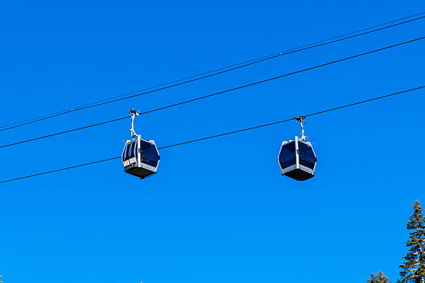 istock Ski lift in the mountains 488690611