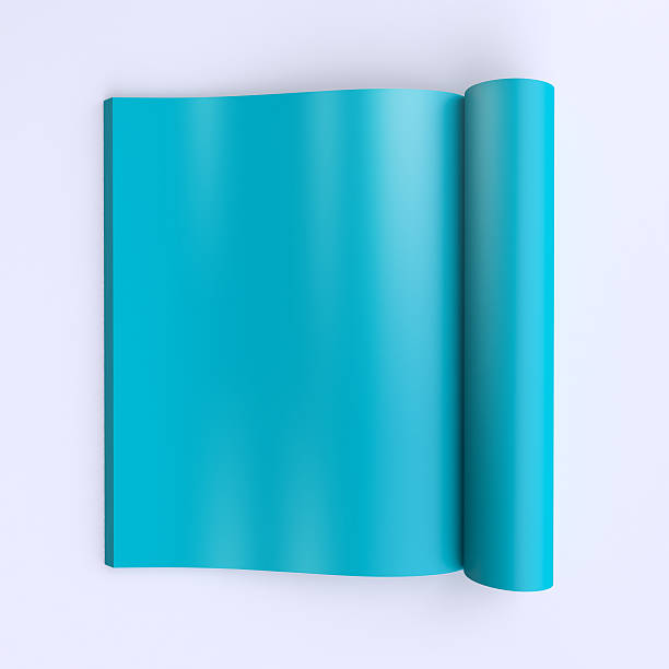 istock Template blank pages of an open journal or books. 488690806
