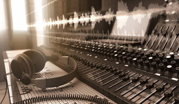 Audio Studio - foto stock