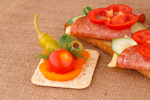 istock Sandwiches and sauce 488694005