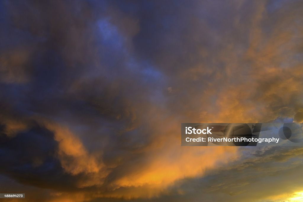 Nascer do sol em Fort Collins, Colorado - Royalty-free Ao Ar Livre Foto de stock