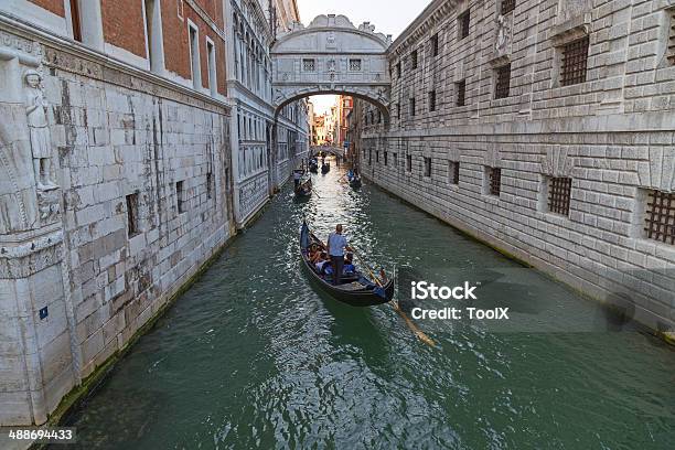 Gondeln Stockfoto und mehr Bilder von Architektur - Architektur, Baugewerbe, Canale Grande - Venedig