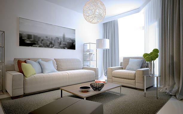 istock Scandinavian living room trend 488707220