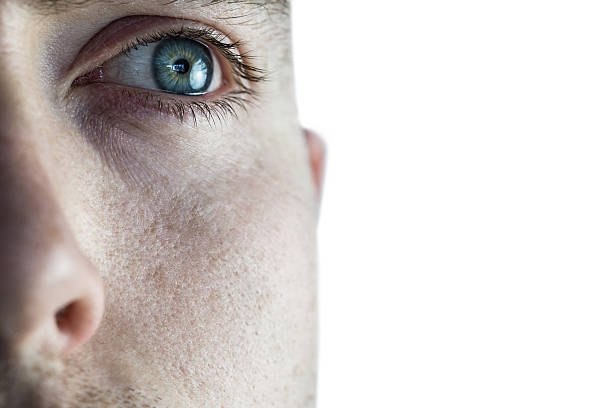 istock Close up of eye looking 488711688