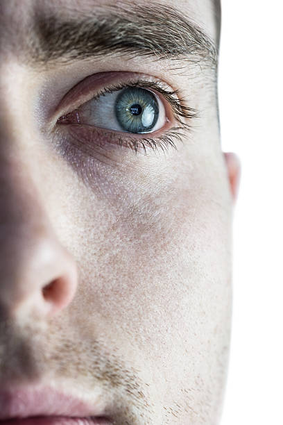 istock Close up of eye looking 488711720