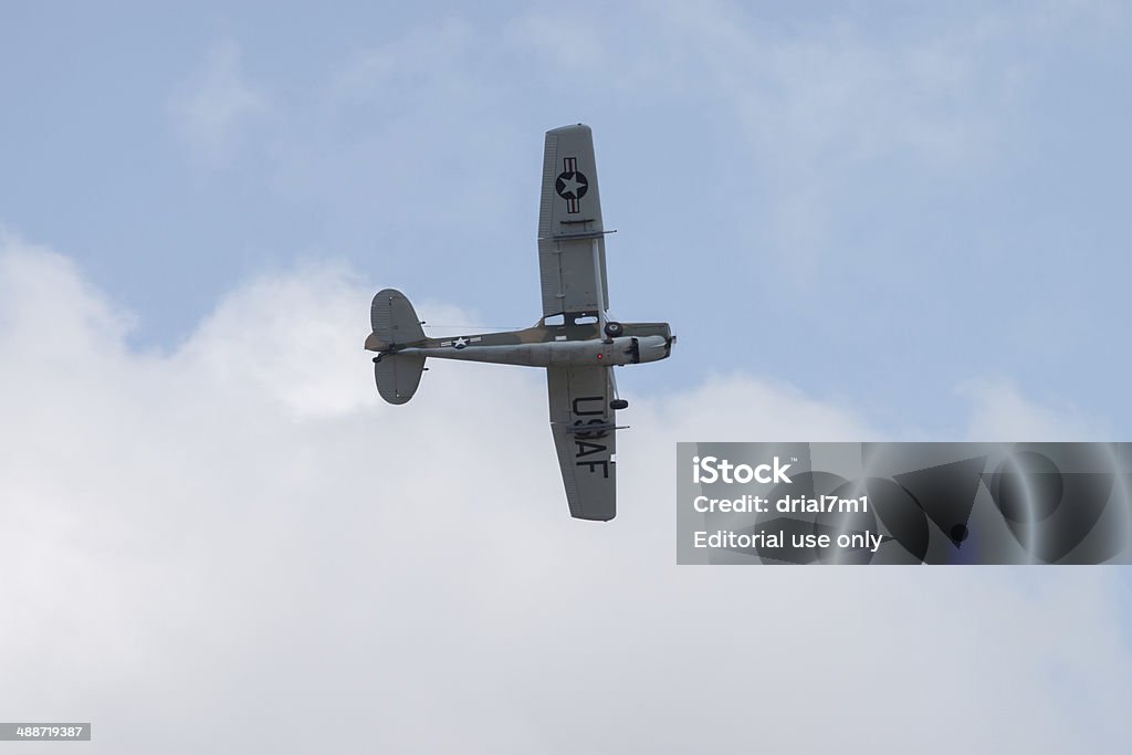 USAF 버즘 항공편 - 로열티 프리 Airshow 스톡 사진