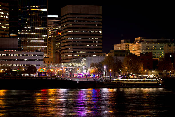 Evening walk with the incident in Portland
