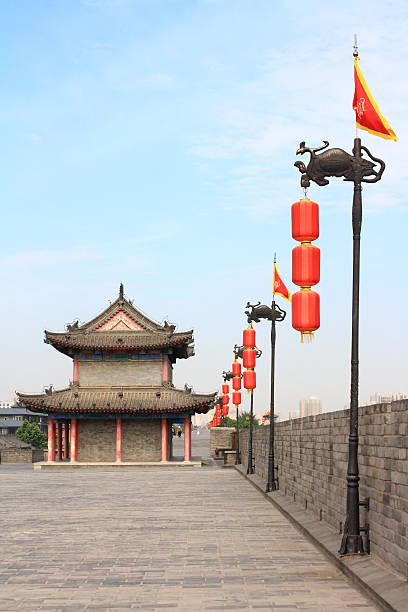 istock Ancient fortifications of Xi'an 488720539