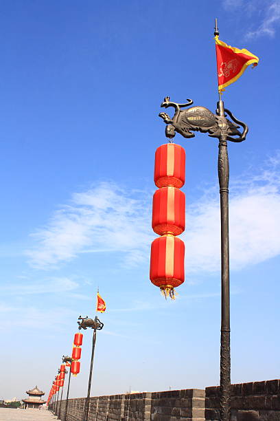 istock Ancient fortifications of Xi'an 488720543
