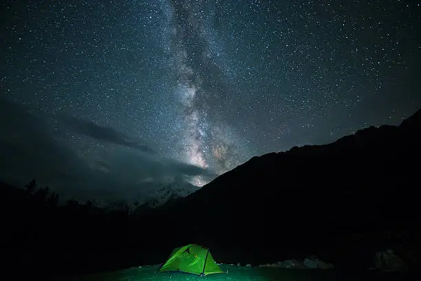 Photo of Milky way over Nanga Parbat, Pakistan