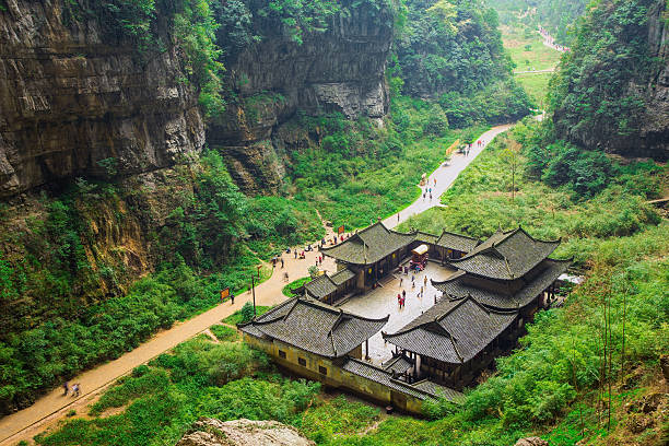 Wulong National Park, Chongqing, China Wulong National Park, Chongqing, China chongqing stock pictures, royalty-free photos & images