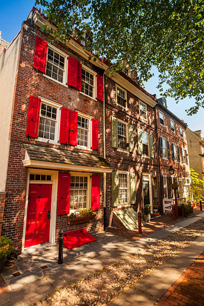 istock Historic row houses Philadelphia 488722597
