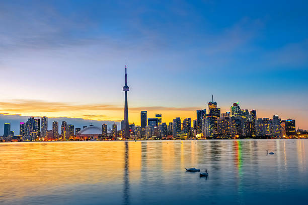 istock Toronto city at night, Canada 488722694