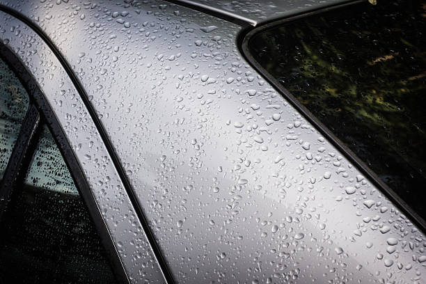 istock the water drop is on the car 488723026