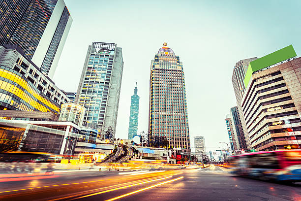 istock avenue in modern city 488726177