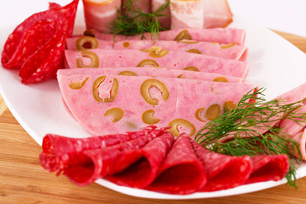 istock Salami, mortadella and bacon 488757135