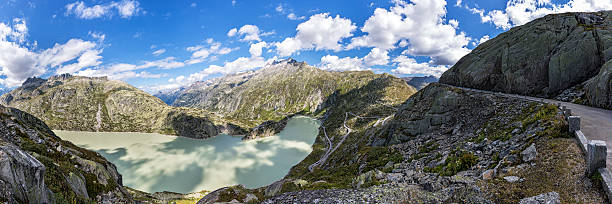 istock road to Grimselpass in Switzerland 488759380
