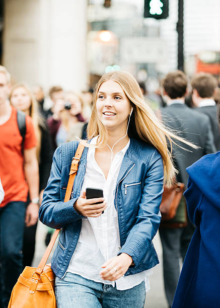istock Young woman about town 488761842