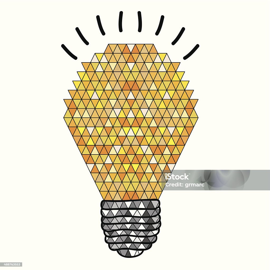 Bulb Design Background Bulb Design Stock Illustration - Download Image Now - Abstract ...