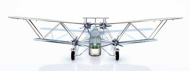 istock British biplane airliner from the 1930s 488764066