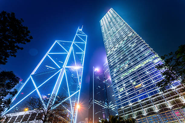 istock modern city in the night 488764489