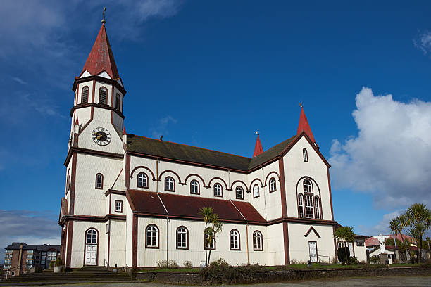 istock Church in the Chilean Lake District 488768246