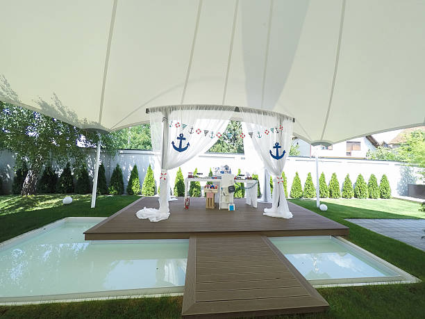 istock Birthday party for little sailor 488768252