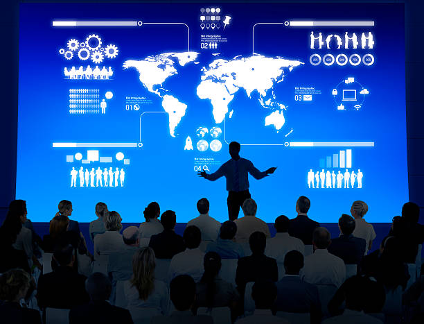 istock Teacher Teaching International Relations Themed Lecture 488782161
