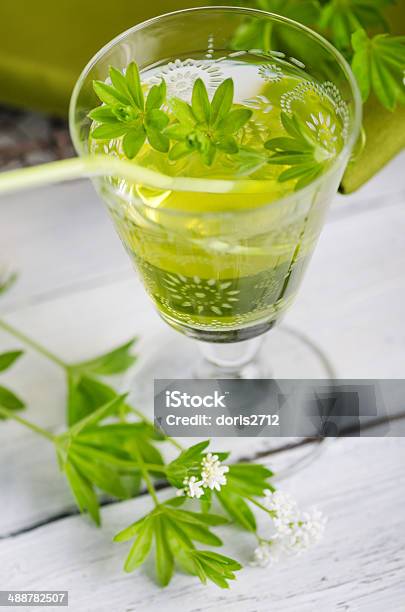 Maibowle With Fresh Woodruff Stock Photo - Download Image Now - Alcohol - Drink, Cocktail, Cultures