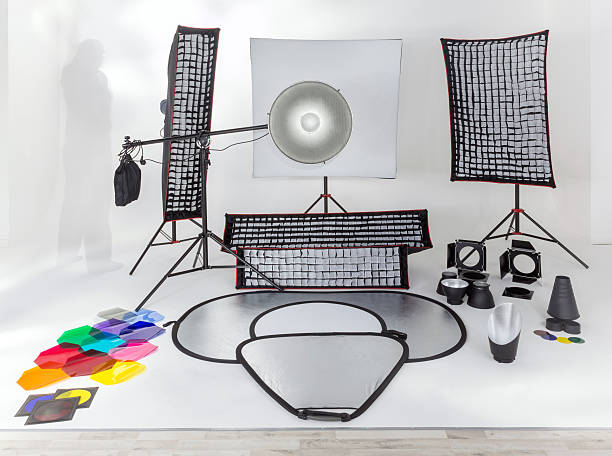 istock Equipment in photostudio 488787047