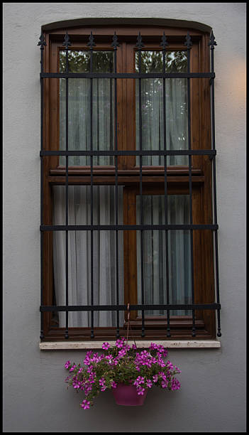 istock Colorful wooden windows 488787446