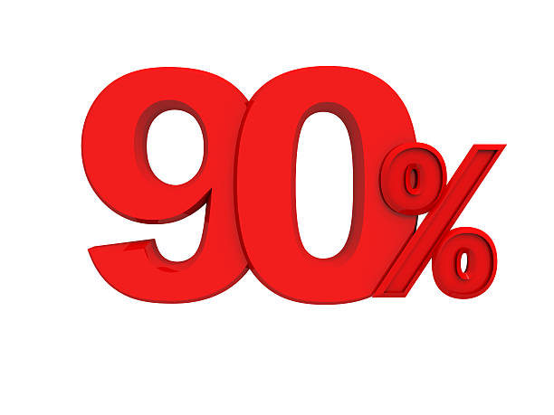 istock red sign 90 percent 488788120