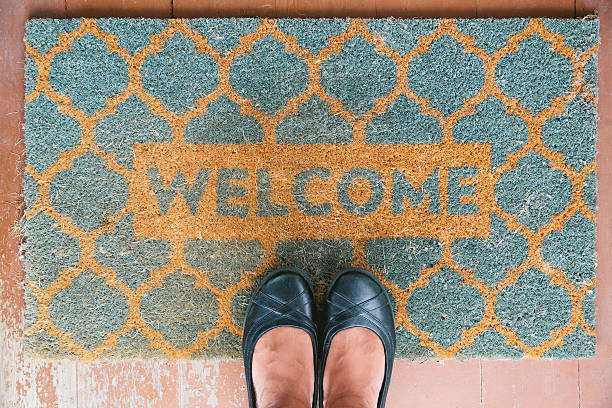Welcome Home stock photo