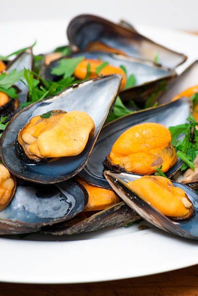 istock Mussels with parsley 488789998