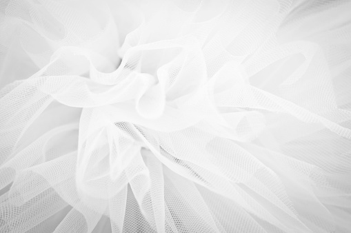 Hermoso fondo delicadas malla de tela suave, blanco y negro photo