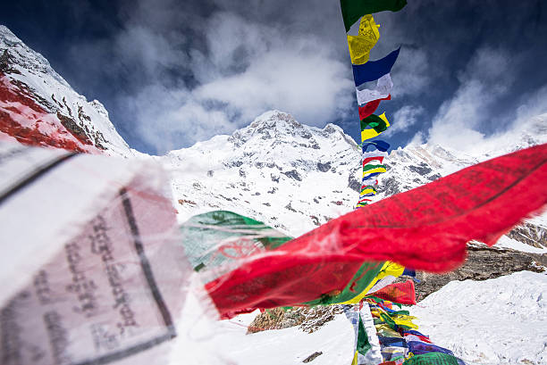 istock Annapurna bese camp, Himalaya mountains. 488794668
