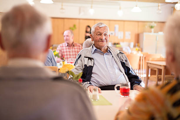 istock Elderly people in a nursing home 488795632