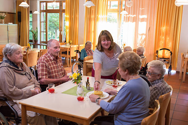 istock Elderly people in a nursing home 488796168