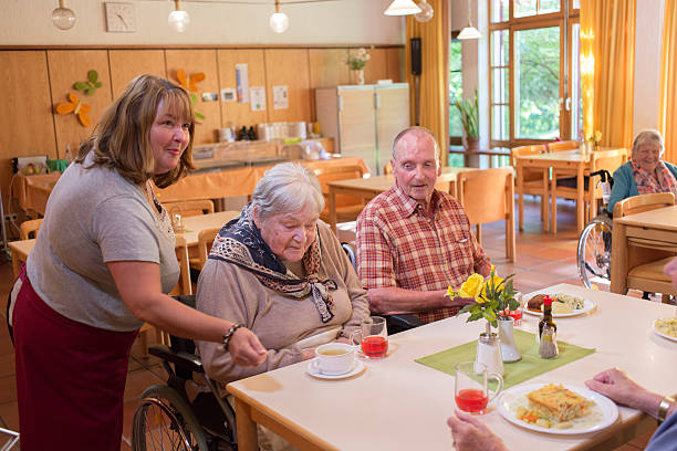 istock Elderly people in a nursing home 488796552