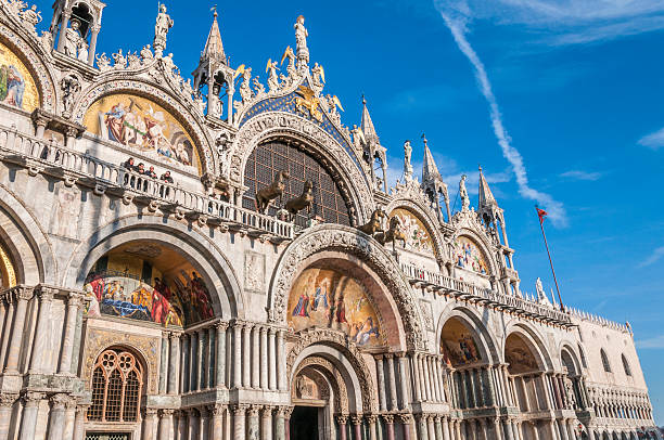 istock Venice, Italy. Saint Mark's Basilica and Doge's Palace 488802493