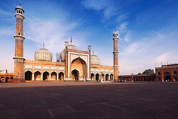 Jama Masjid, Delhi Jama Masjid, commonly known as the Jama Masjid of Delhi, is the principal mosque of Old Delhi in India. old delhi stock pictures, royalty-free photos & images