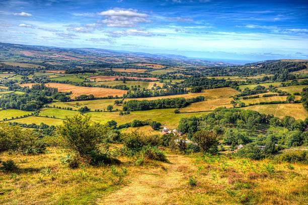 istock View from Quantock Hills Somerset towards the Bristol Channel HDR 488803597