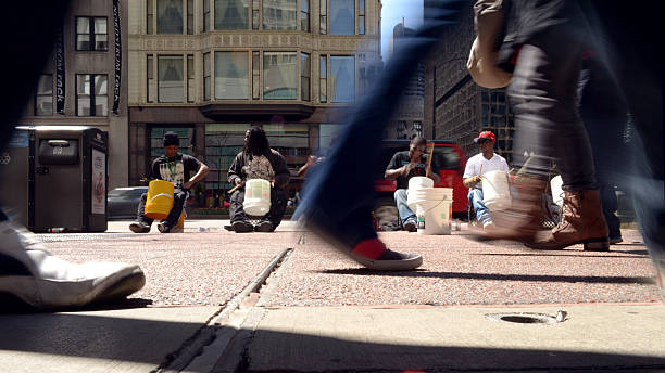 Cтоковое фото Улица Drummers