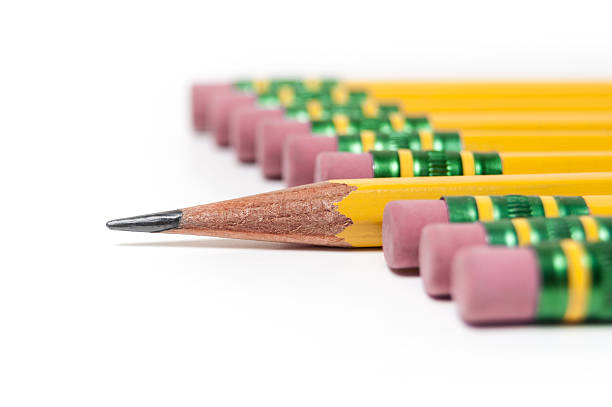 istock Row of pencils 488805747
