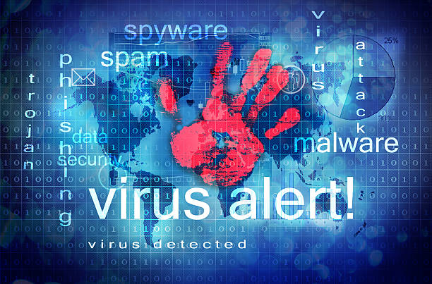 antivirus vector art illustration