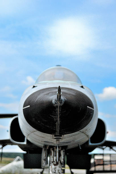Retired F14 Tomcat fighter jet on the tarmac