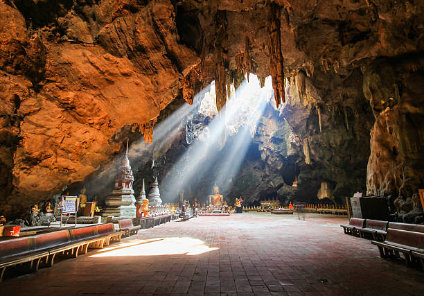 istock Khao Luang Cave, Phetchaburi Thailand 488813732